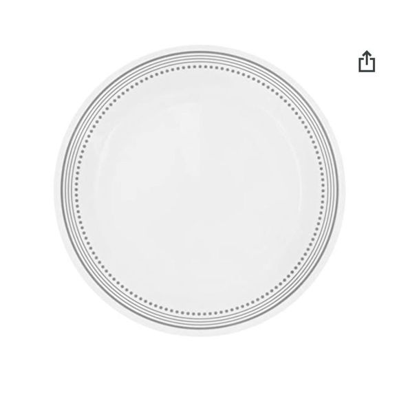 Corelle Dining Corelle Livingware Mystic Gray 25 Dinner Plate Set